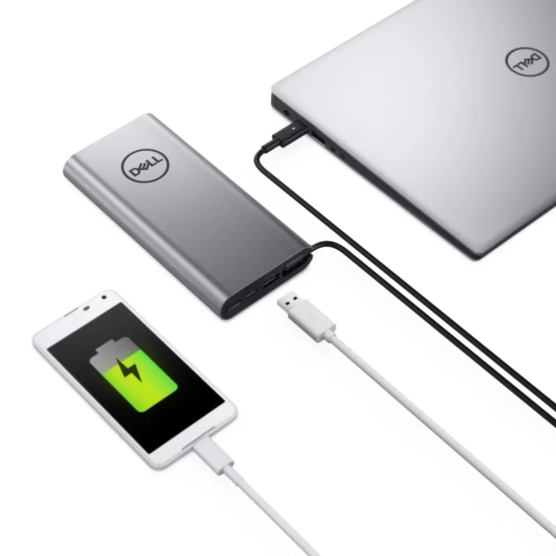 Powerbank portatile Dell PW7018LC litio-ioni 1x uscita USB-A argento