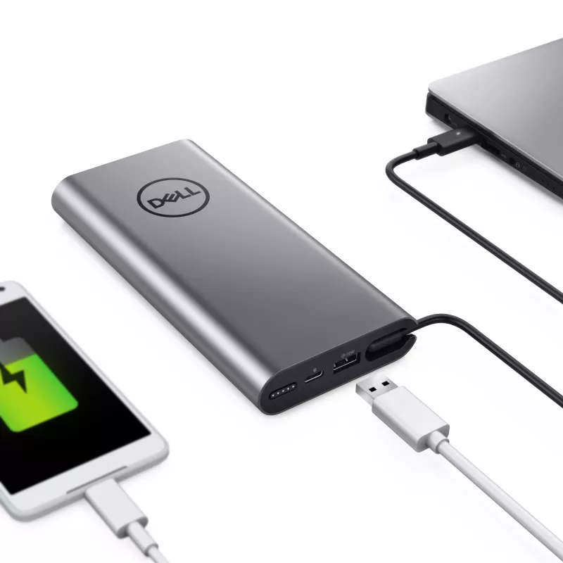 Powerbank portatile Dell PW7018LC litio-ioni 1x uscita USB-A argento