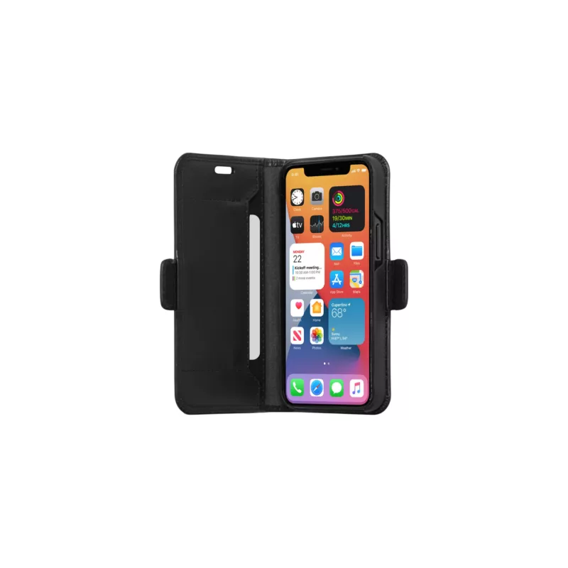 Wallet Case dbramante1928 Copenhagen sottile iPhone 12 mini nero