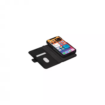 Wallet Case dbramante1928 Lynge per iPhone 12 mini 5,4 pollici – nero, 3 vani per carte