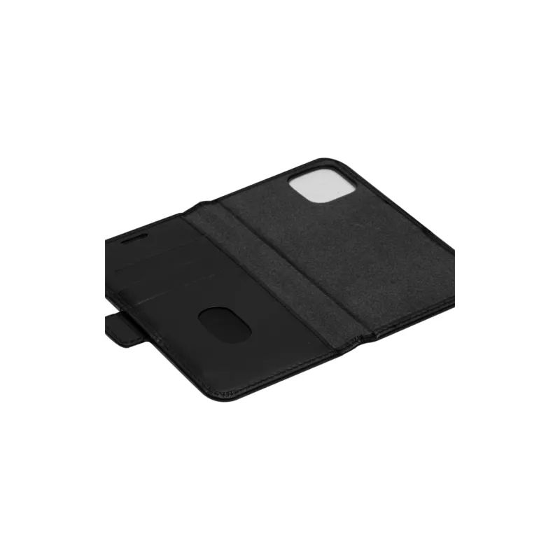 Wallet Case dbramante1928 Lynge per iPhone 12 mini 5,4 pollici – nero, 3 vani per carte