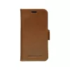 Wallet Case dbramante1928 Lynge per iPhone 12 mini (5,4 pollici) – tan, 3 vani per carte, supporto da tavolo