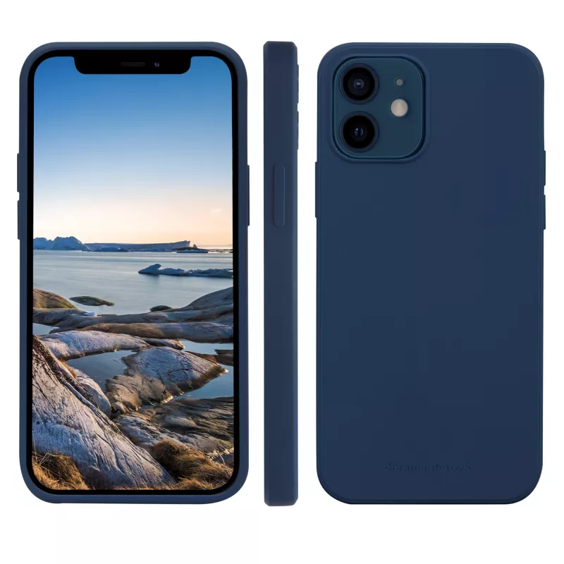Custodia per cellulare dbramante1928 Greenland per iPhone 12 / 12 Pro — Pacific Blue, plastica riciclata, compatibile con 6,1 pollici