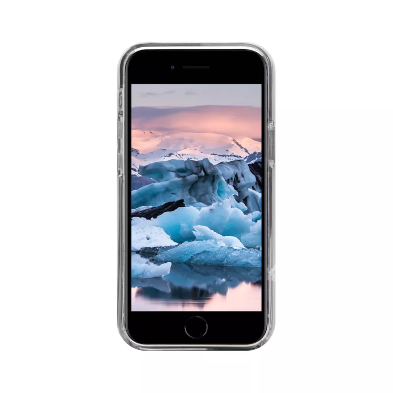 Custodia protettiva rigida trasparente dbramante1928 Iceland per iPhone SE / 8 / 7 (schermo 4,7 pollici)