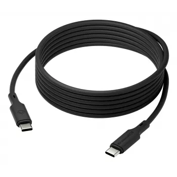 dbramante1928 Bulk - IT - Cavo - 3m USB-C/USB-C 100W - Nero, 3 m, USB C, USB C, USB 2.0, 0,48 Gbit/s, Nero