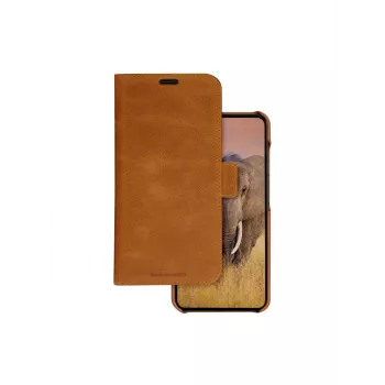 Wallet Case dbramante1928 Galaxy S24 Tan 3 vani per carte