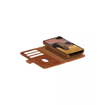 Wallet Case dbramante1928 Galaxy S24 Tan 3 vani per carte
