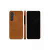 Wallet Case dbramante1928 Galaxy S24 Tan 3 vani per carte