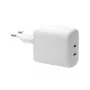 Caricabatterie da parete dbramante re-charge Pro — 2× USB-C 25W, 110–240V, Bianco