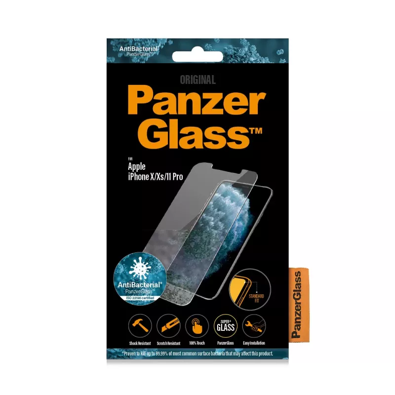 PanzerGlass® Protezione display iPhone 11 Pro | Xs | X | Standard Fit