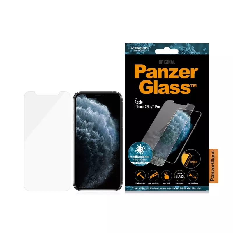 PanzerGlass® Protezione display iPhone 11 Pro | Xs | X | Standard Fit
