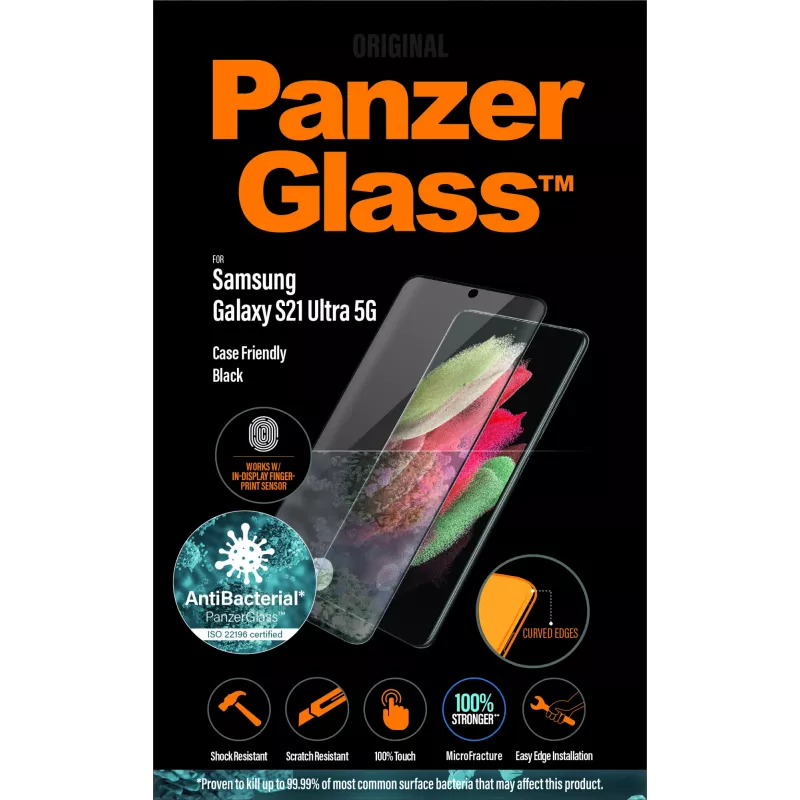 Vetro protettivo per display PanzerGlass Samsung Galaxy S21 Ultra 5G