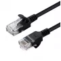 Microconnect V-UTP601S-slim Cavo di rete Nero 1 m Cat6 U/UTP (UTP)