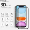 KAPSOLO vetro temperato iPhone 13 iPhone 14 protezione display curva ultimate 9H