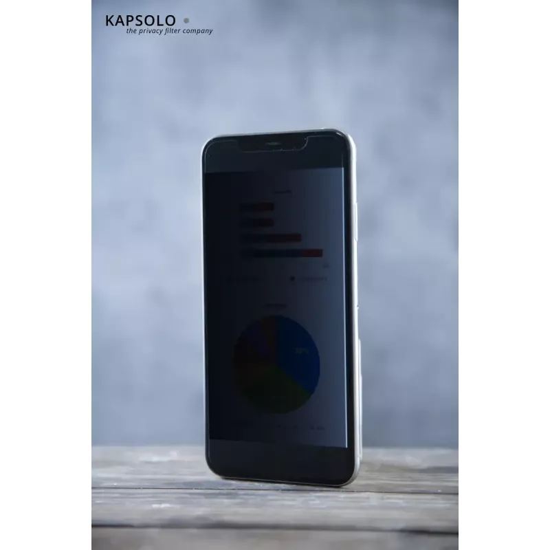 Filtro privacy Kapsolo per iPhone 13 Pro Max — adesivo 2 vie, 6,7