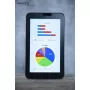 Protezione display Kapsolo per iPad Mini 6 — antimicrobica, durezza 2H, trasmittanza luminosa 86%, compatibile con display max 20,1 cm (7,9 inch)