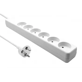 Microconnect MC-GRU0607DKW prolunga elettrica 7 m 6 uscite AC per interni bianco