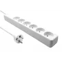 Microconnect MC-GRU0607DKW prolunga elettrica 7 m 6 uscite AC per interni bianco