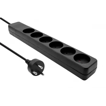 Microconnect MC-GRU0607DKB prolunga elettrica 7 m 6 prese AC