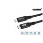 Microconnect USB4CC1-240W-80GBPS cavo USB USB4 Gen 3x2 1 m USB C nero