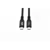Microconnect USB4CC1-240W-80GBPS cavo USB USB4 Gen 3x2 1 m USB C nero