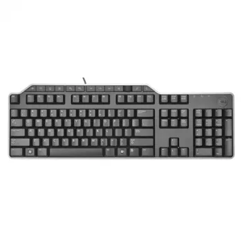 Tastiera DELL KB-522 Ufficio USB QWERTZ Tedesco Nero Full-Size Cablata