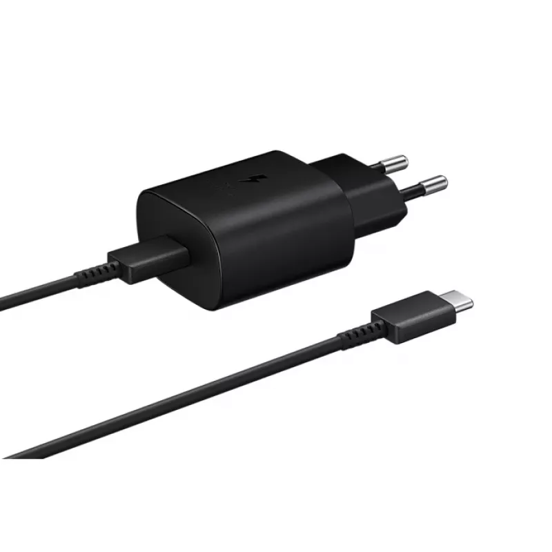 Samsung EP-TA800NBEG Alimentatore/Caricabatterie Interno/Eterno 25 W Nero