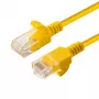 Microconnect V-UTP6A0015Y-slim Cavo di rete Giallo 0,15 m Cat6a U/UTP (UTP)