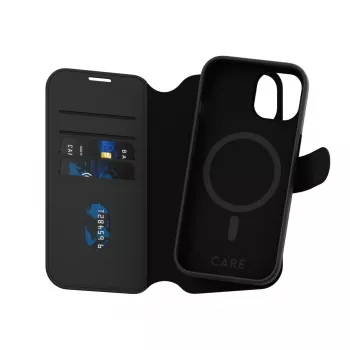 PanzerGlass CARE™ by ® Tango custodia portafoglio 2-in-1 compatibile MagSafe iPhone 15