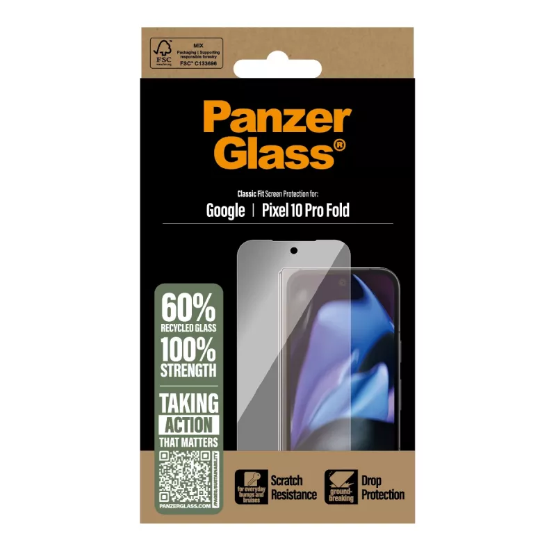 PanzerGlass ® protezione schermo Google Pixel 10 Pro Fold 5G | Classic Fit