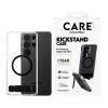 PanzerGlass CARE™ custodia Urban Explorer per Samsung Galaxy S26 Ultra — cover trasparente con kickstand nero e supporto Qi