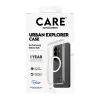 PanzerGlass CARE™ custodia Urban Explorer per Samsung Galaxy S26 — cover trasparente con supporto Qi bianco