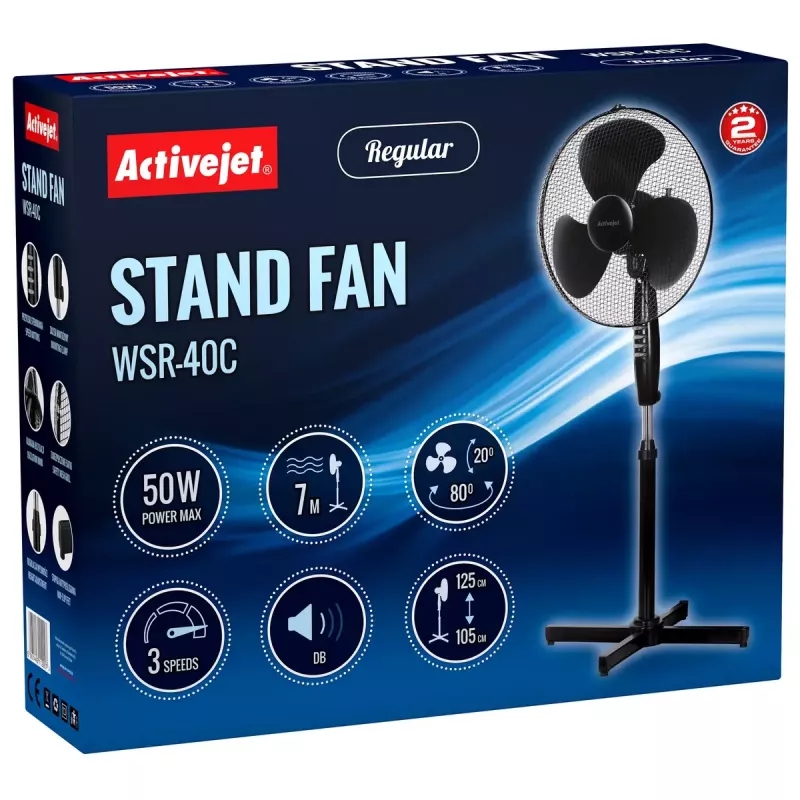 Ventilatore per uso domestico Activejet Regular WSR-40C