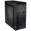 Case per PC Midi-Tower Akyga AK939BL, ATX / Micro-ATX / Mini-ITX, 2x USB 2.0, senza alimentatore, nero