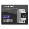 Contatore monofase di consumo energetico QOLTEC 50981 DIN35 230V 50Hz