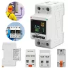Contatore monofase di consumo energetico QOLTEC 50981 DIN35 230V 50Hz