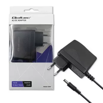 Caricabatterie per dispositivi mobili Qoltec 52397 universale nero AC interno 2A 220-240V