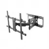 Supporto da parete per TV Cabletech LEC-UCH0205 per schermi da 37–70 pollici, VESA 600x400, portata 60 kg, nero