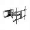 Supporto da parete per TV Cabletech LEC-UCH0205 per schermi da 37–70 pollici, VESA 600x400, portata 60 kg, nero