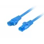 Cavo di rete LANBERG Cat6a RJ-45 a RJ-45 S/FTP LSZH, 1 m, blu