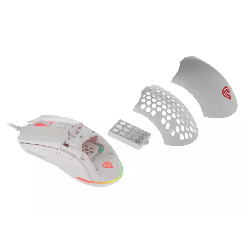 GENESIS Krypton 750 mouse da gaming per destrimani USB Type-A ottico 2000 DPI