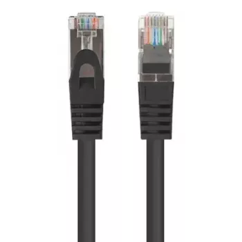 Cavo patch Lanberg PCF6-20CC-0025-BK Cat.6 FTP, 0,25 m, nero, confezione da 10