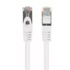 Cavo patch Ethernet LANBERG PCF6-20CC-0100-W Cat6 U/UTP 1 m, conduttore CCA, 250 MHz, bianco