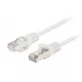 Cavo patch Ethernet LANBERG PCF6-20CC-0100-W Cat6 U/UTP 1 m, conduttore CCA, 250 MHz, bianco