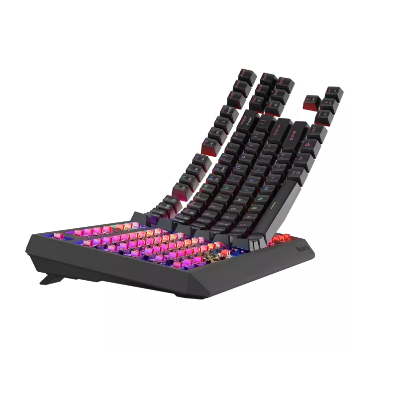 Tastiera GENESIS Thor 230 TKL Gaming USB + RF Wireless + Bluetooth QWERTZ nero