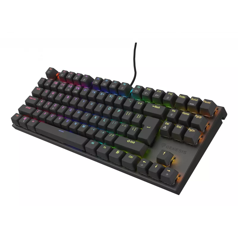 Tastiera GENESIS Thor 303 TKL Gaming USB QWERTY US English nero