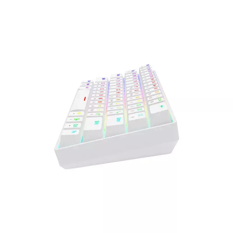 Tastiera gaming Savio WHITEOUT X2 RED USB QWERTY meccanica 61 tasti