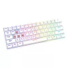 Tastiera gaming Savio WHITEOUT X2 RED USB QWERTY meccanica 61 tasti