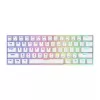 Tastiera gaming Savio WHITEOUT X2 RED USB QWERTY meccanica 61 tasti