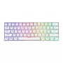 Tastiera gaming Savio WHITEOUT X2 RED USB QWERTY meccanica 61 tasti